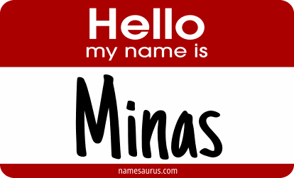 Hello my name is Minas png download