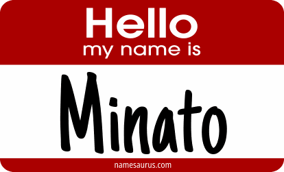 Hello my name is Minato png download