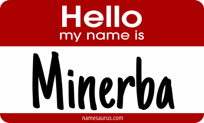 Hello my name is Minerba png download