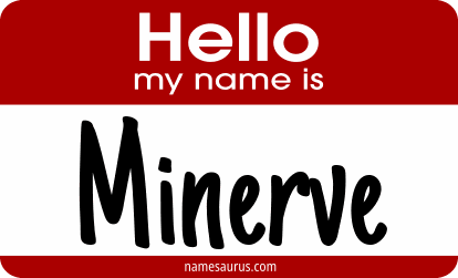 Hello my name is Minerve png download