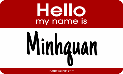Hello my name is Minhquan png download