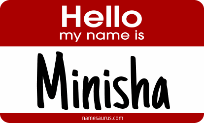 Hello my name is Minisha png download