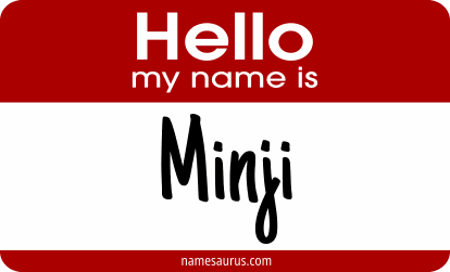 Hello my name is Minji png download
