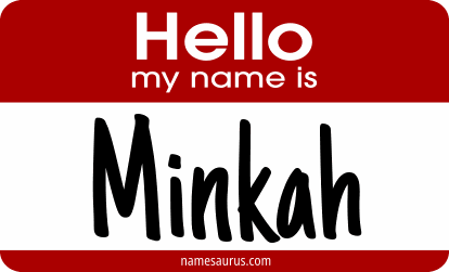 Hello my name is Minkah png download