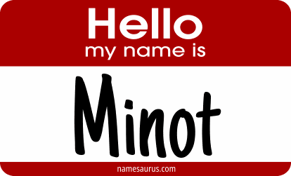 Hello my name is Minot png download