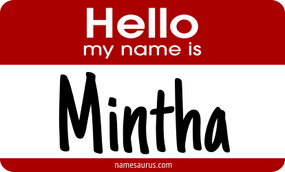 Hello my name is Mintha png download