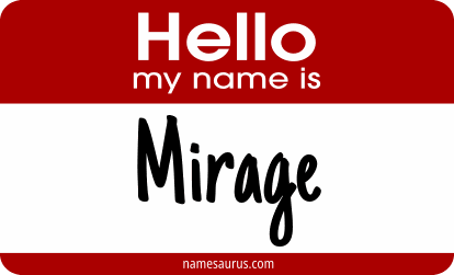 Hello my name is Mirage png download
