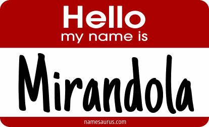 Hello my name is Mirandola png download
