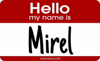 Hello my name is Mirel png download