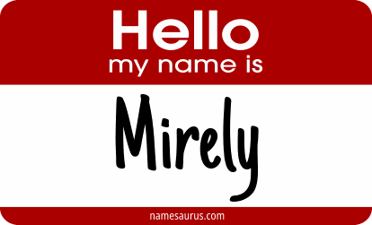 Hello my name is Mirely png download