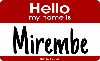 Hello my name is Mirembe png download