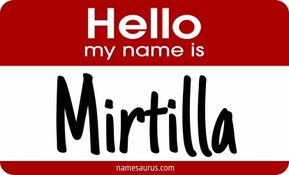 Hello my name is Mirtilla png download