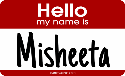 Hello my name is Misheeta png download