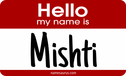 Hello my name is Mishti png download
