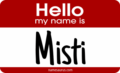 Hello my name is Misti png download