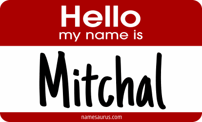 Hello my name is Mitchal png download