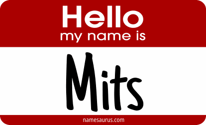 Hello my name is Mits png download