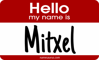 Hello my name is Mitxel png download