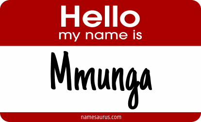 Hello my name is Mmunga png download