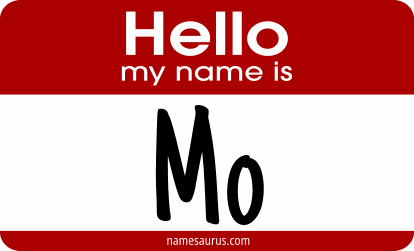 Hello my name is Mo png download