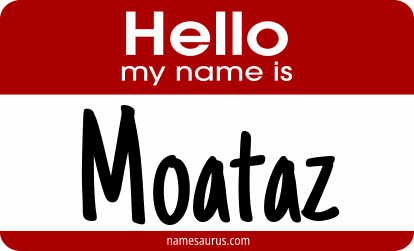 Hello my name is Moataz png download