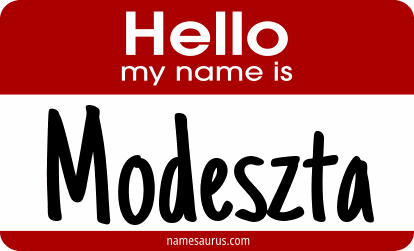 Hello my name is Modeszta png download