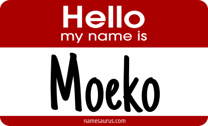 Hello my name is Moeko png download