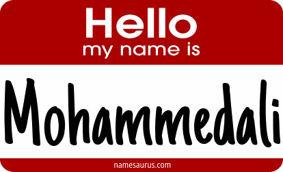 Hello my name is Mohammedali png download