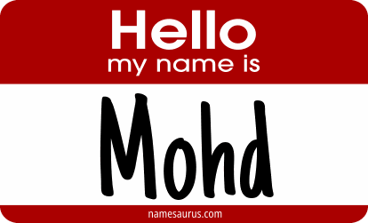 Hello my name is Mohd png download