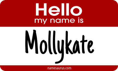 Hello my name is Mollykate png download