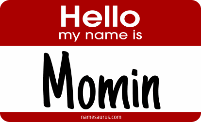 Hello my name is Momin png download