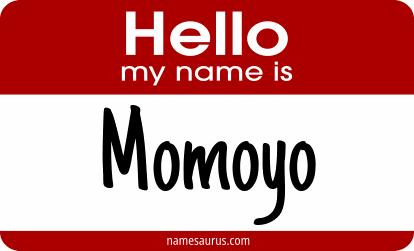Hello my name is Momoyo png download