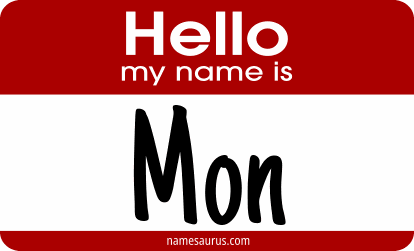 Hello my name is Mon png download