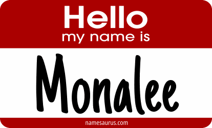 Hello my name is Monalee png download