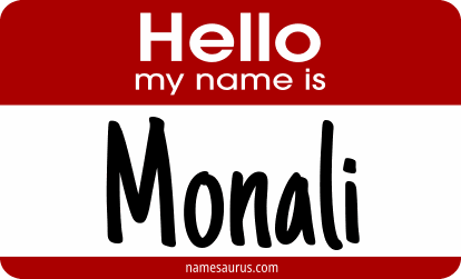 Hello my name is Monali png download