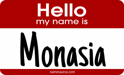 Hello my name is Monasia png download
