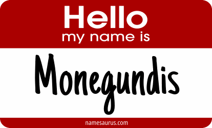 Hello my name is Monegundis png download