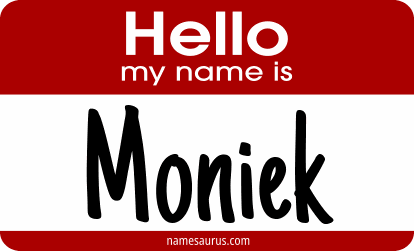 Hello my name is Moniek png download