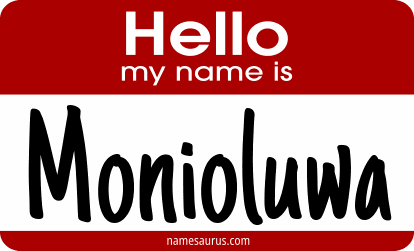 Hello my name is Monioluwa png download