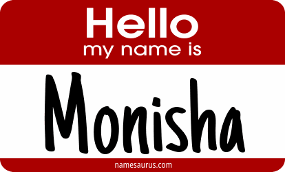 Hello my name is Monisha png download