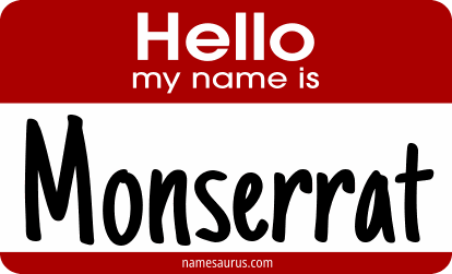 Hello my name is Monserrat png download