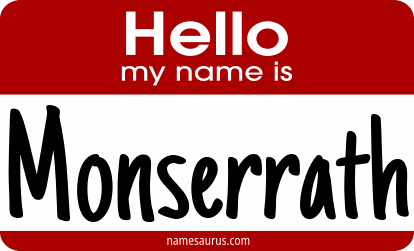 Hello my name is Monserrath png download