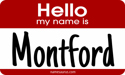 Hello my name is Montford png download