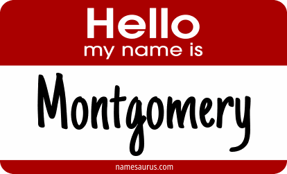 Hello my name is Montgomery png download