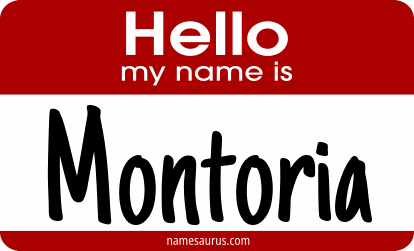 Hello my name is Montoria png download