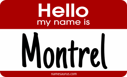 Hello my name is Montrel png download