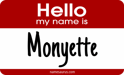 Hello my name is Monyette png download