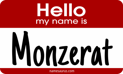 Hello my name is Monzerat png download