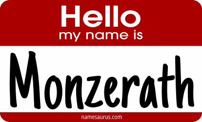 Hello my name is Monzerath png download