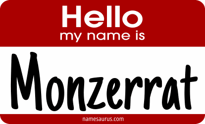 Hello my name is Monzerrat png download
